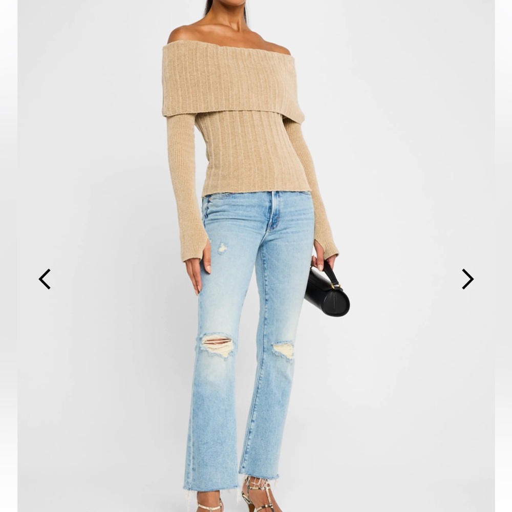 MOTHER The Insider Crop Step Fray Jeans